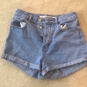 Brandy Melville high waisted jean shorts